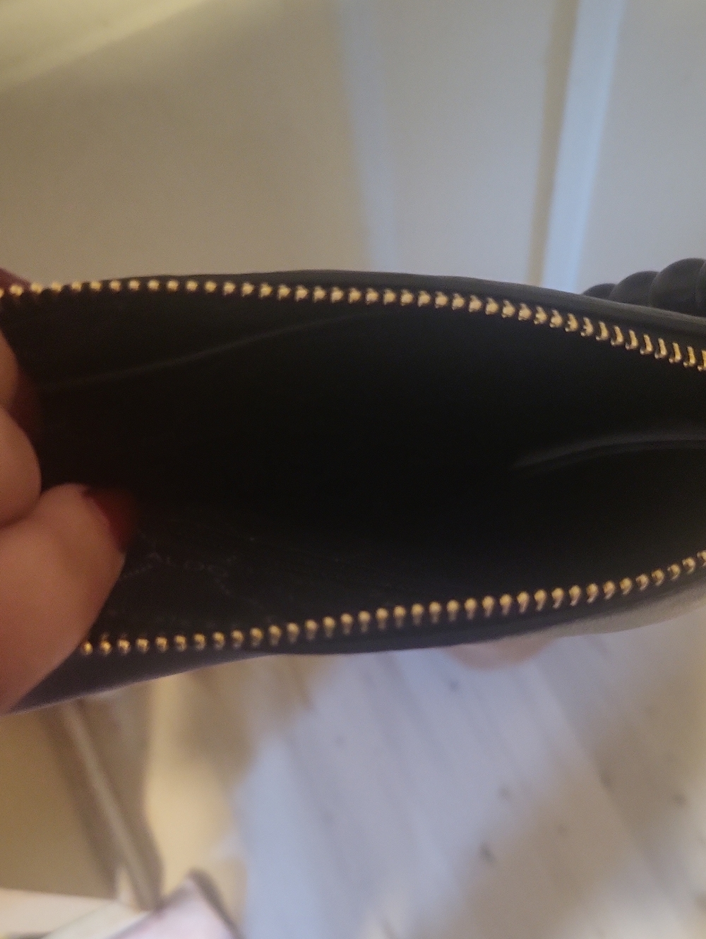 ALDO Black Shoulder Bag with Two-Tone Beaded Handle - Picture 5 of 5